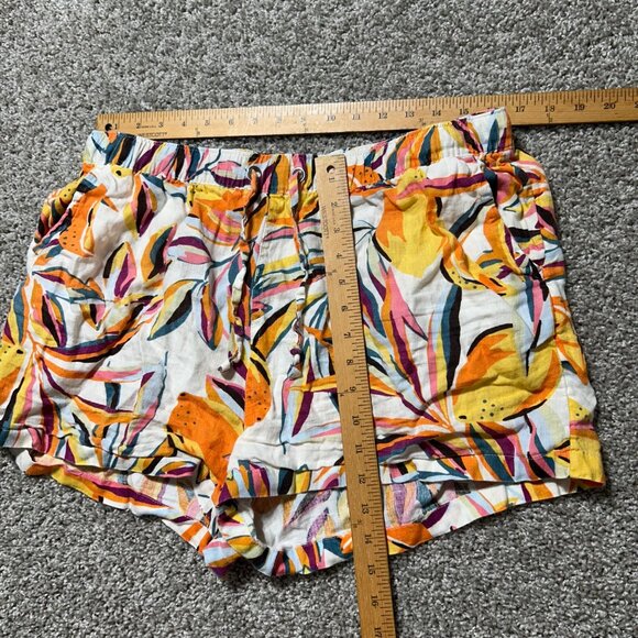 C & C California Women's XL 100% Linen Shorts - Picture 5 of 7